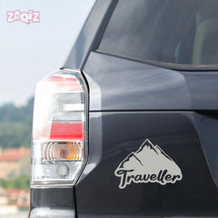 Stylish Globe Trotter Decal for Vehicles