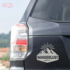 zaqiz Wanderlust Sticker – Adventure in Every Horizon