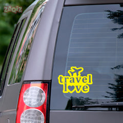 zaqiz Travel Love Sticker – Fly with Passion