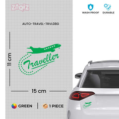 Bold Traveller Spirit Sticker for Cars
