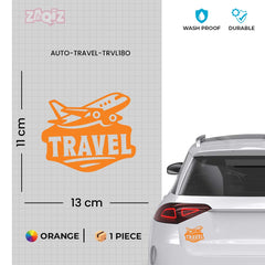 zaqiz Travel Sticker – Take Off to New Adventures