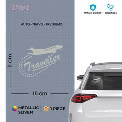 Bold Traveller Spirit Sticker for Cars