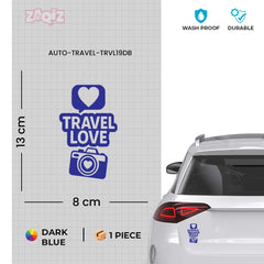 zaqiz Travel Love Sticker – Capture Every Moment