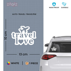 zaqiz Travel Love Sticker – Fly with Passion