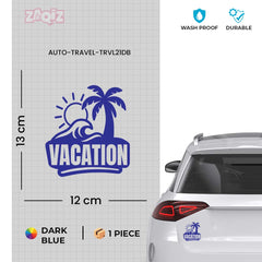 zaqiz Vacation Sticker – Tropical Escape Vibes