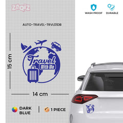 Wanderlust Traveller Emblem for Cars