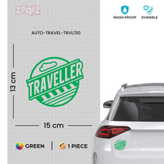 Roaming Free Traveller Emblem for Cars