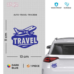 zaqiz Travel Sticker – Take Off to New Adventures