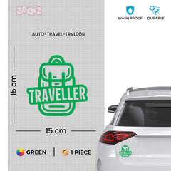 Journey Lover Decal for Travel Enthusiasts