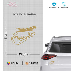 Bold Traveller Spirit Sticker for Cars