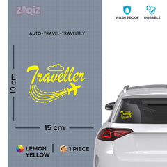 Explore the World Traveller Sticker