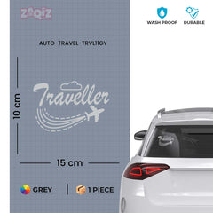 Explore the World Traveller Sticker