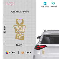 zaqiz Travel Love Sticker – Capture Every Moment