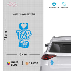 zaqiz Travel Love Sticker – Capture Every Moment