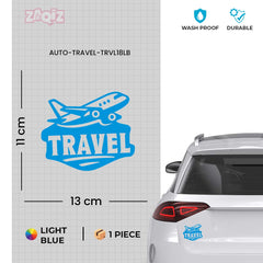 zaqiz Travel Sticker – Take Off to New Adventures