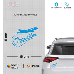 Bold Traveller Spirit Sticker for Cars