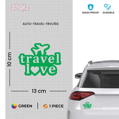 zaqiz Travel Love Sticker – Fly with Passion