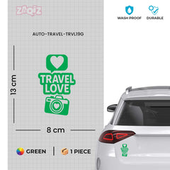 zaqiz Travel Love Sticker – Capture Every Moment