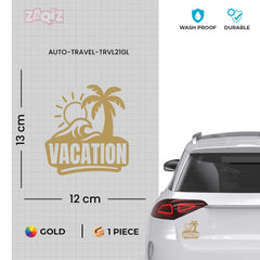 zaqiz Vacation Sticker – Tropical Escape Vibes