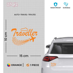 Explore the World Traveller Sticker