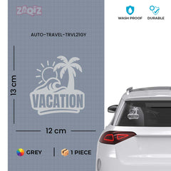zaqiz Vacation Sticker – Tropical Escape Vibes