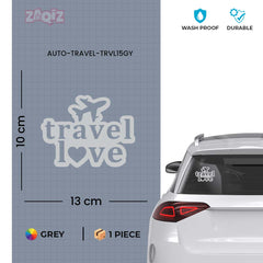 zaqiz Travel Love Sticker – Fly with Passion