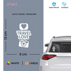 zaqiz Travel Love Sticker – Capture Every Moment