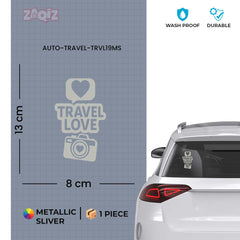 zaqiz Travel Love Sticker – Capture Every Moment