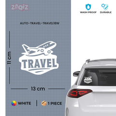 zaqiz Travel Sticker – Take Off to New Adventures