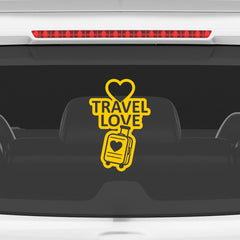 zaqiz Travel Love Sticker – Journey with Heart