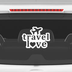 zaqiz Travel Love Sticker – Fly with Passion