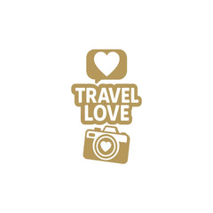 zaqiz Travel Love Sticker – Capture Every Moment