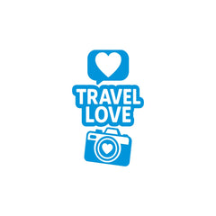 zaqiz Travel Love Sticker – Capture Every Moment