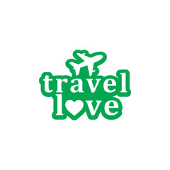 zaqiz Travel Love Sticker – Fly with Passion
