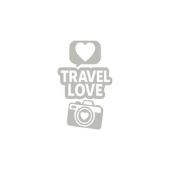 zaqiz Travel Love Sticker – Capture Every Moment