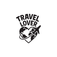zaqiz Travel Lover Sticker – Explore the World with Heart