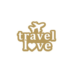 zaqiz Travel Love Sticker – Fly with Passion
