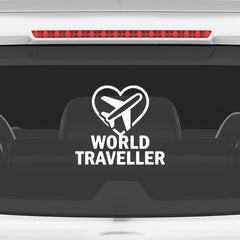 zaqiz World Traveller Sticker – Fly with Passion