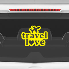zaqiz Travel Love Sticker – Fly with Passion