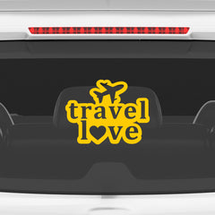 zaqiz Travel Love Sticker – Fly with Passion