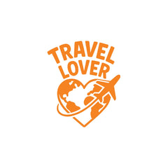 zaqiz Travel Lover Sticker – Explore the World with Heart