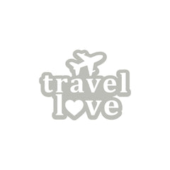 zaqiz Travel Love Sticker – Fly with Passion