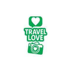 zaqiz Travel Love Sticker – Capture Every Moment