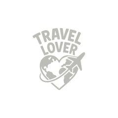 zaqiz Travel Lover Sticker – Explore the World with Heart