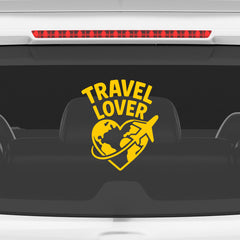 zaqiz Travel Lover Sticker – Explore the World with Heart