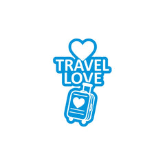 zaqiz Travel Love Sticker – Journey with Heart