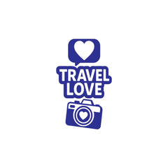 zaqiz Travel Love Sticker – Capture Every Moment