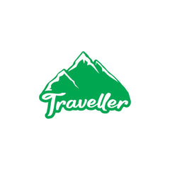 Traveller Life Badge for Bikes and Cars