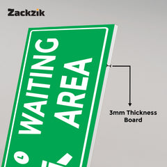 Professional Waiting Room Nameplate – Sleek Finish