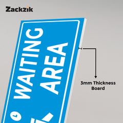 Professional Waiting Room Nameplate – Sleek Finish